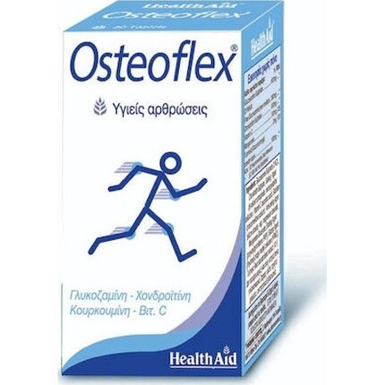

Пищевая добавка Osteoflex с глюкозамином и хондроитином для здоровья суставов - 30 таблеток Health Aid