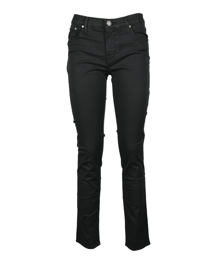 

Джинсы из хлопка и эластана Jacob Cohën, черный