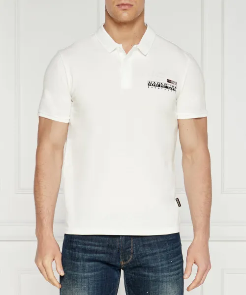 

Футболка поло Regular fit Napapijri, белый