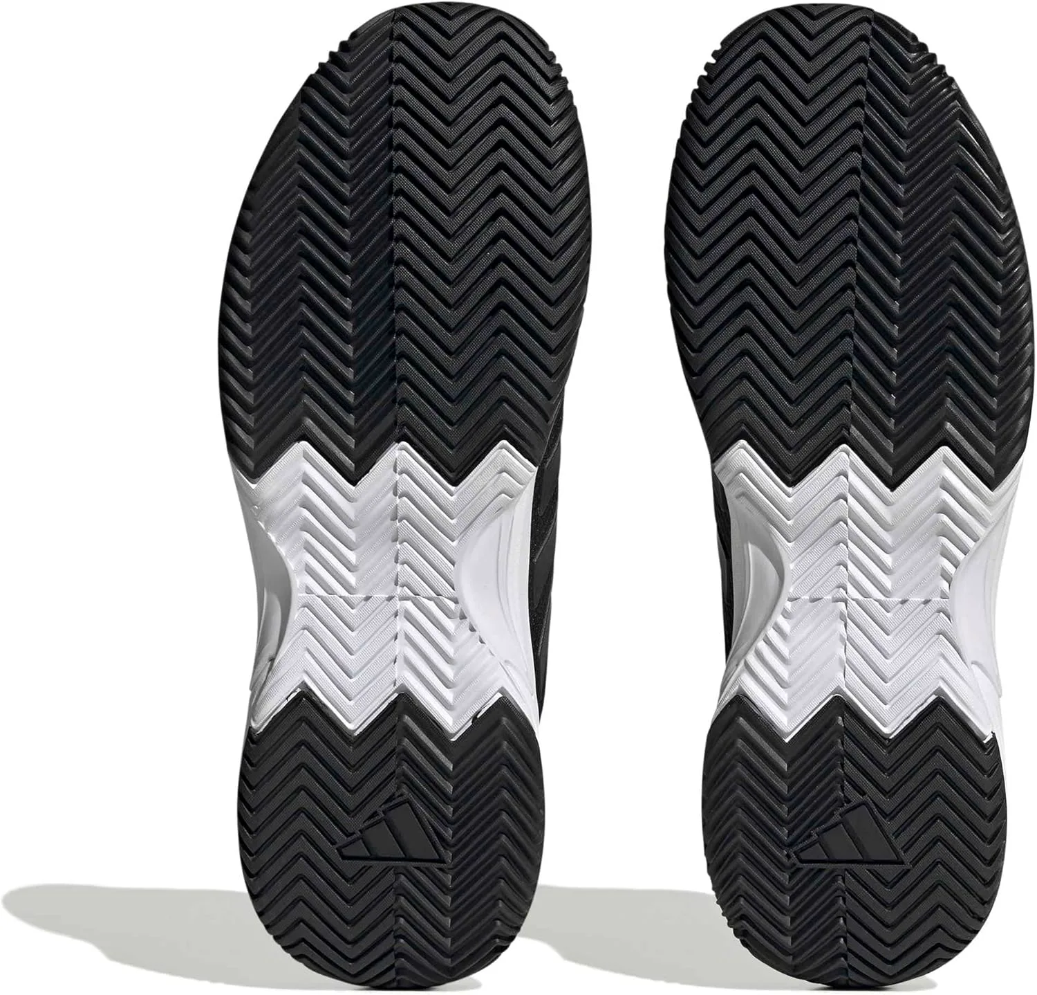Мужские теннисные кроссовки Adidas Gamecourt 2.0, черно-белый — фото 4