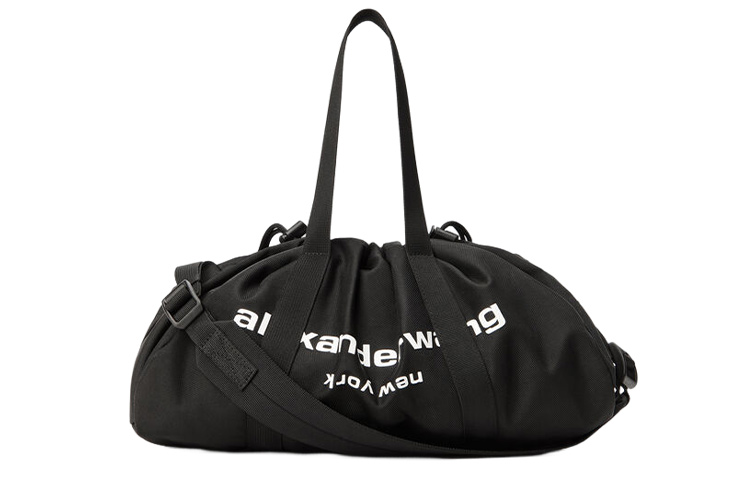 

Alexander Wang Первозданная нейлоновая сумка через плечо кроссбоди дорожная женская черная