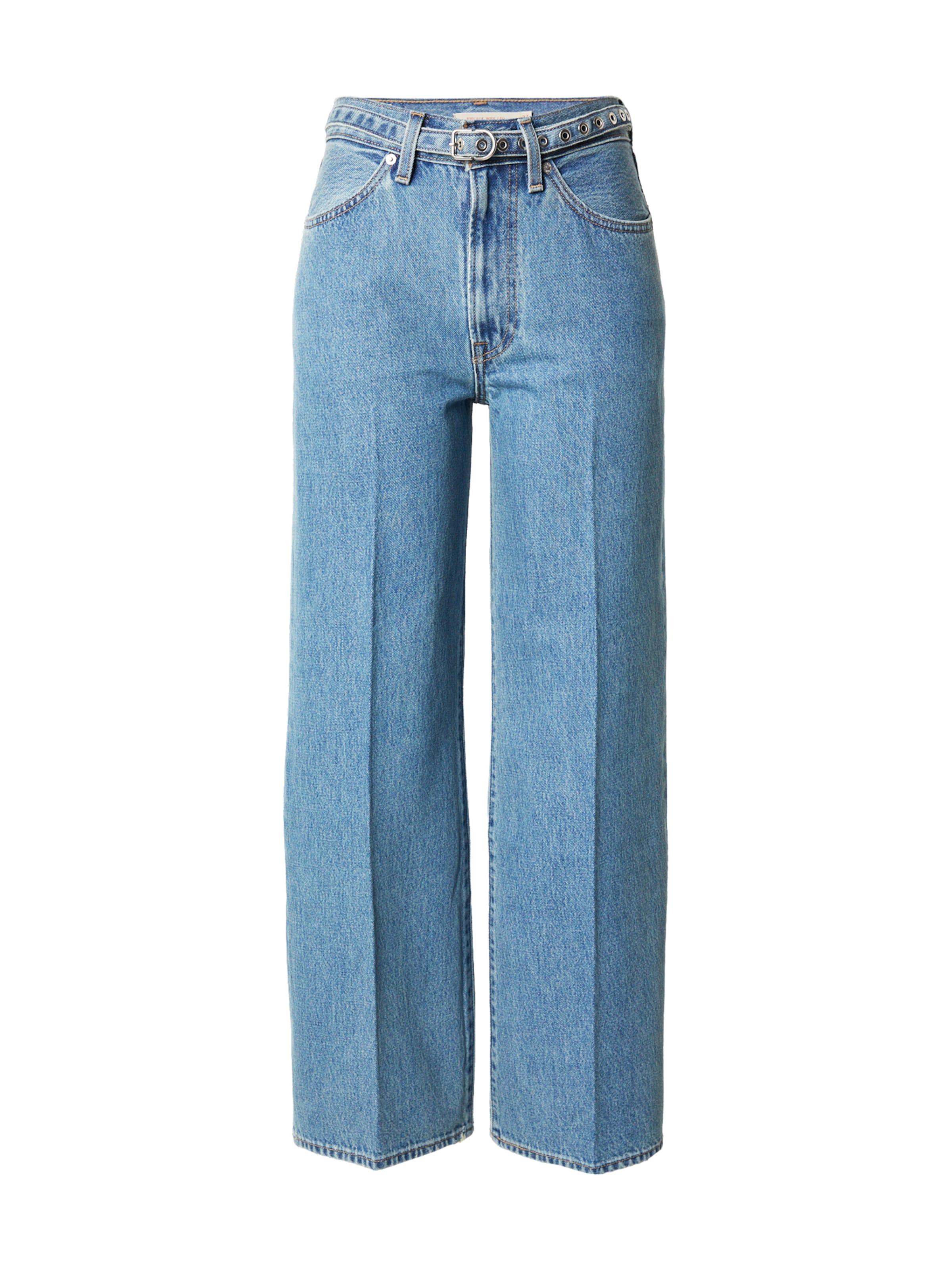 

LEVI'S Джинсы с широкими штанинами 'Ribcage Wide Leg Belted Jeans' в синем дениме