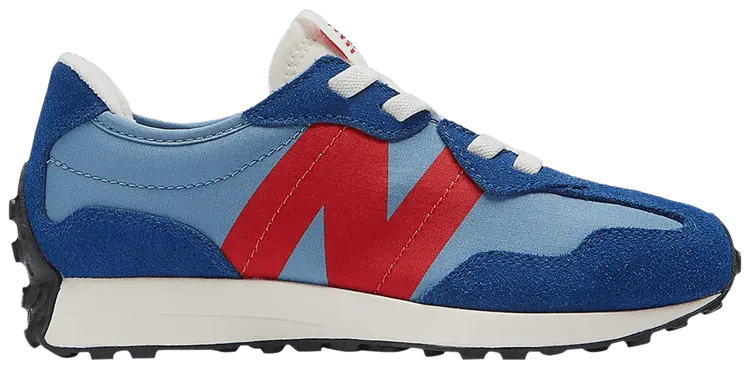 

Кроссовки New Balance 327 Little Kid Wide 'Inkwell True Red', синий