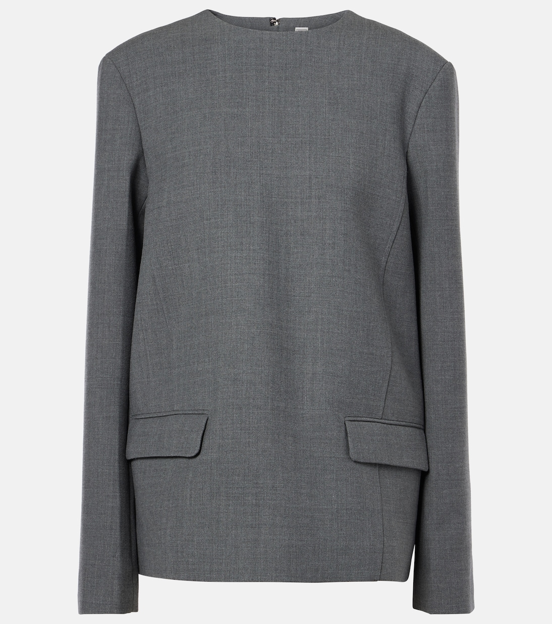 

Футболка с круглым вырезом Toteme, Grey Melange