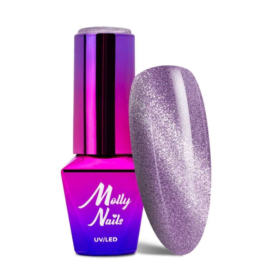 

Molly Nails Cat Eye Womanity Miss Violet Hybrid Nail Polish 8 г № 442