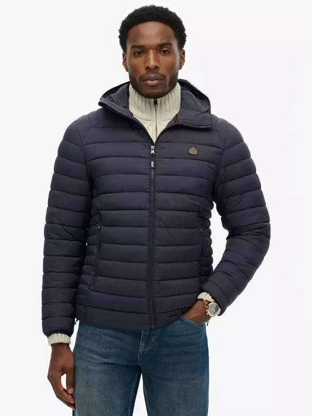 Пуховая куртка Fuji Lite Superdry, Eclipse Navy