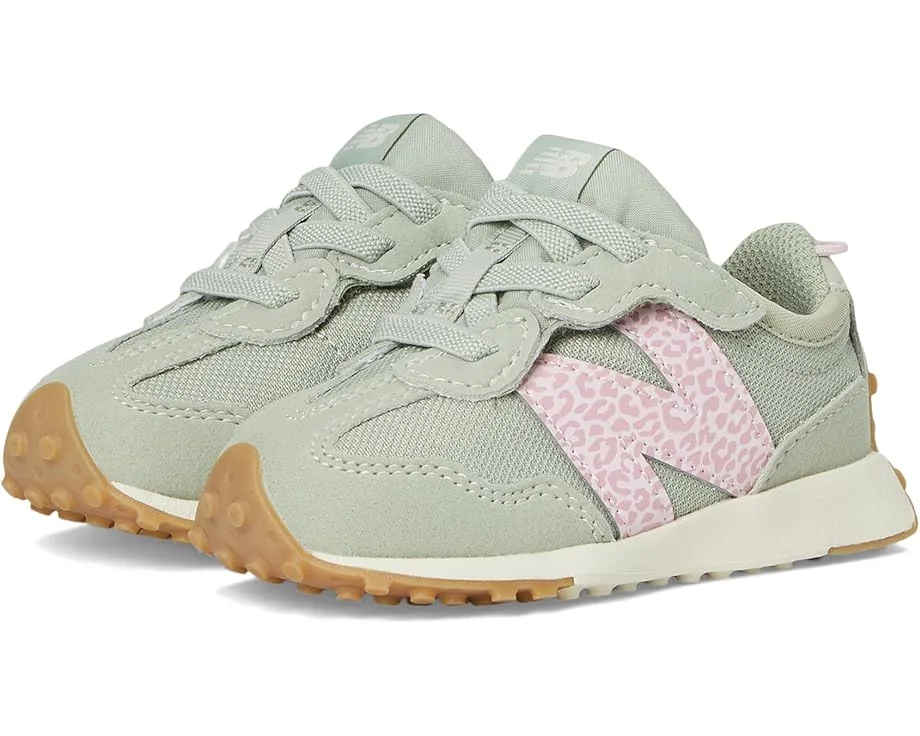 Кроссовки New Balance Kids 327 New-B Hook & Loop (Infant/Toddler), Rose Sugar/Garter Snake