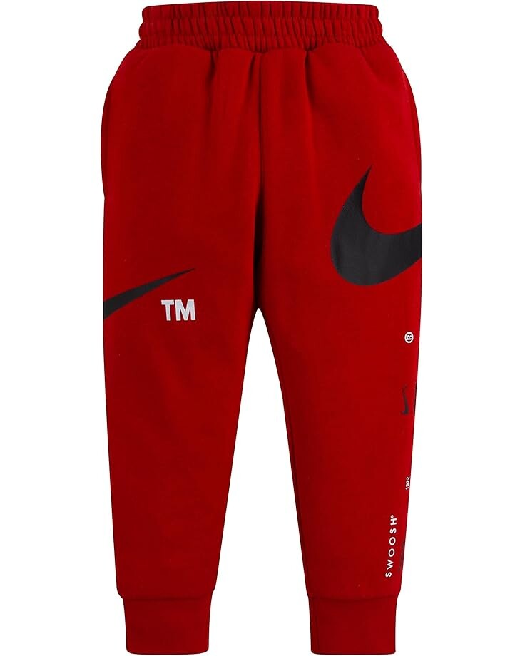 

Брюки Nike Kids Swoosh Joggers, цвет University Red
