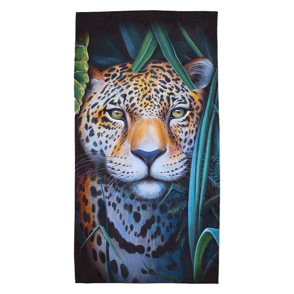 

Пляжное полотенце Jungle Leopard — 30 x 60 дюймов Licensed Character, желтый