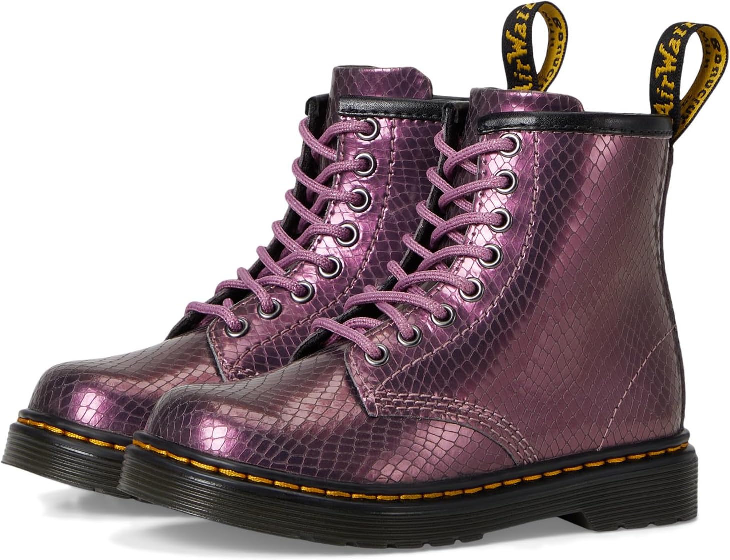 Ботинки Dr. Martens Girl's 1460 (Toddler), медный розовый