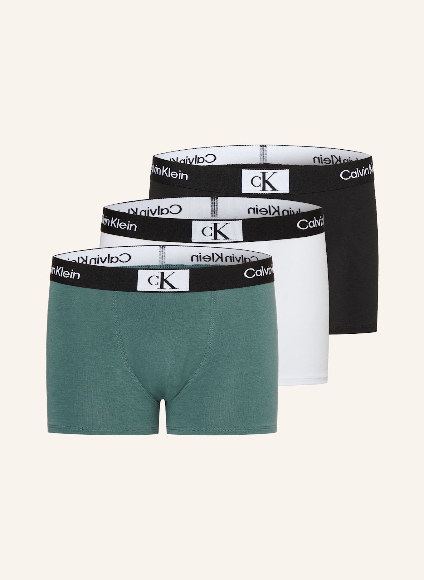 

3 пары боксеров Calvin Klein, черный