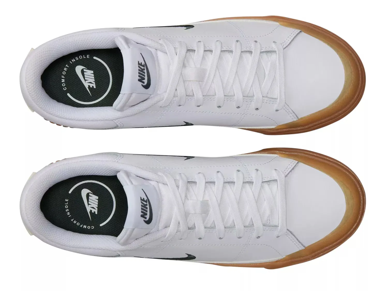 Кроссовки Court Legacy Lift - женские Nike, White/Green — фото 4