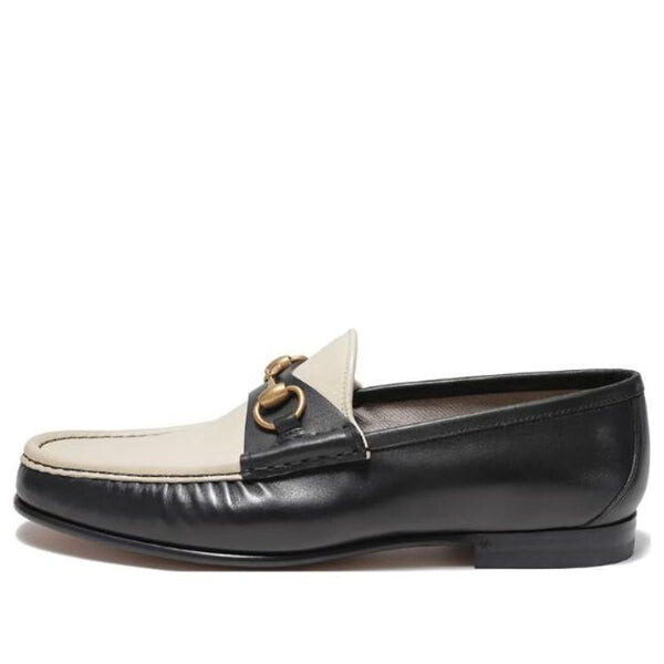 

Кроссовки 1953 horsebit loafers 'black off white' Gucci, черный