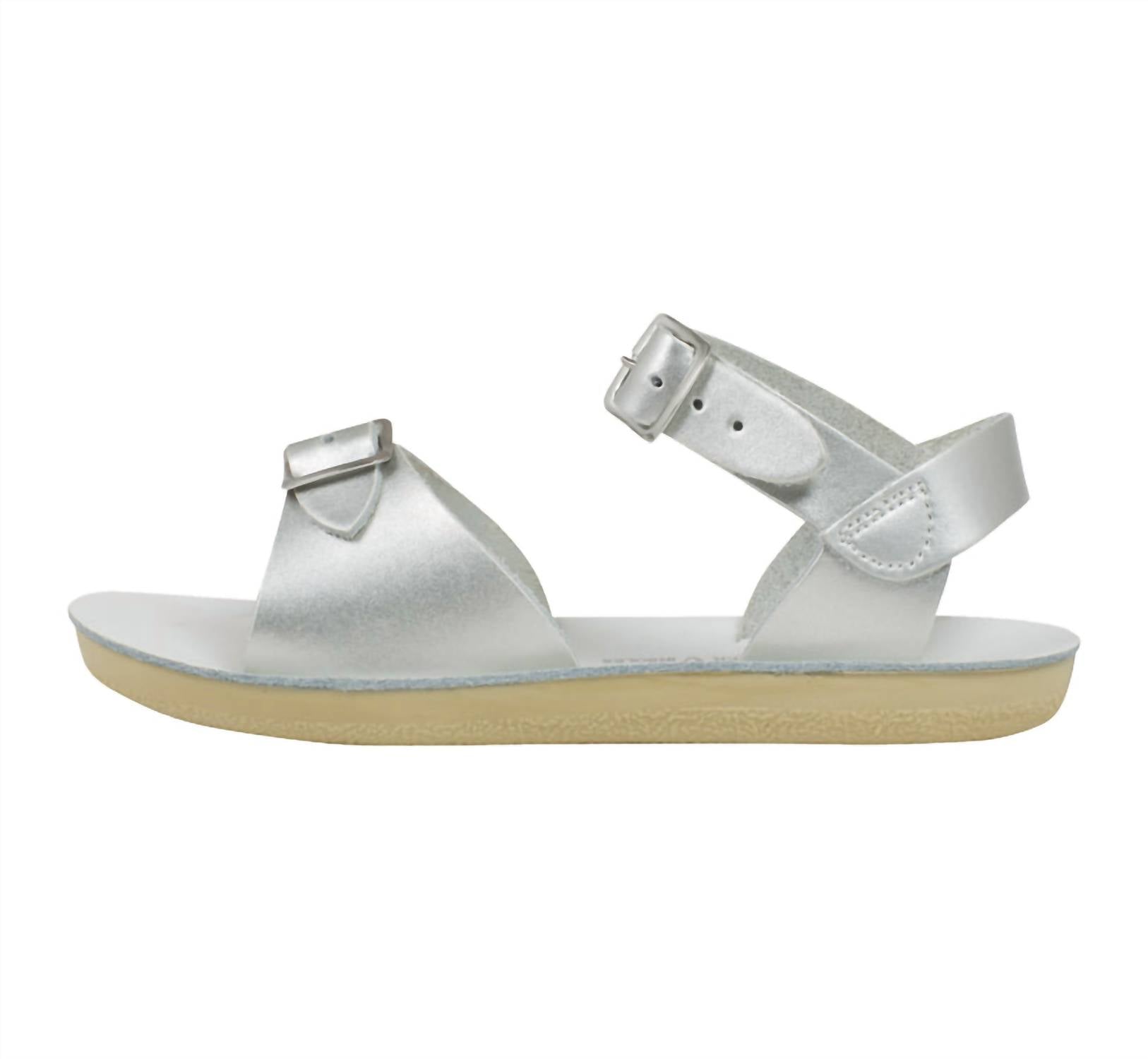 Детские сандалии Surfer в серебристом цвете Salt Water Sandals — фото 4