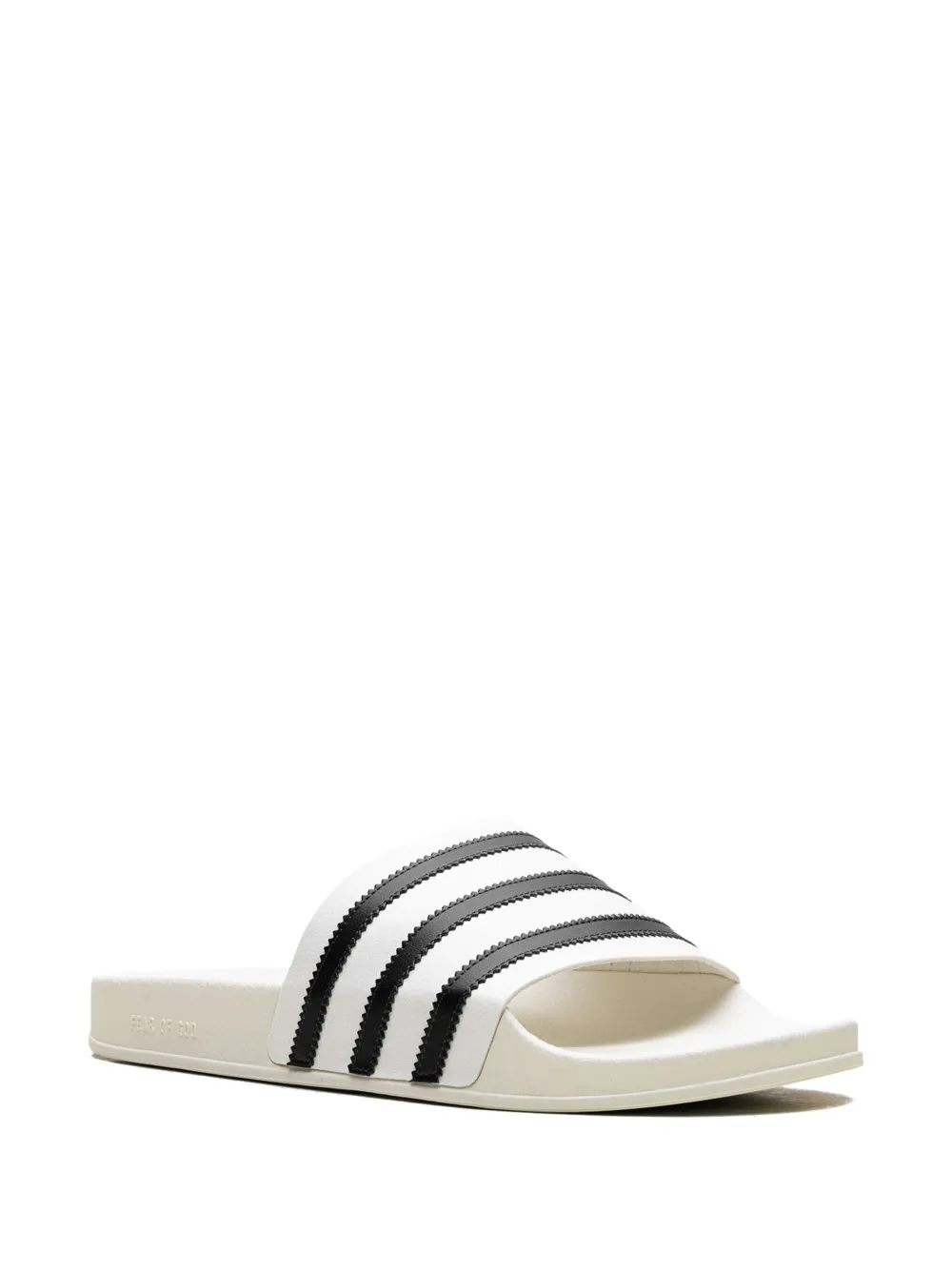 Шлепанцы Athletics Adilette из коллаборации с Fear of God Adidas, нейтральный — фото 2