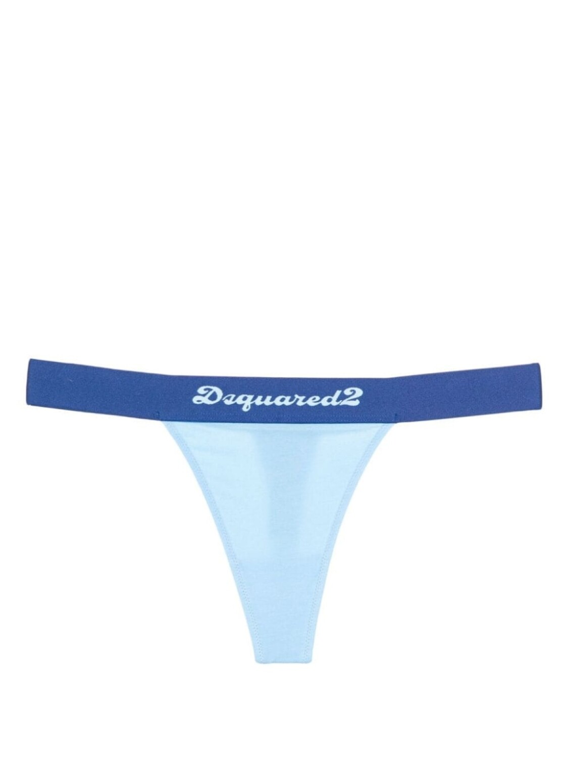 

Dsquared2 трусы-стринги с логотипом, синий
