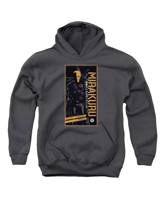 

Толстовка с капюшоном Youth Mirakura Energy Drink Arrow, серый