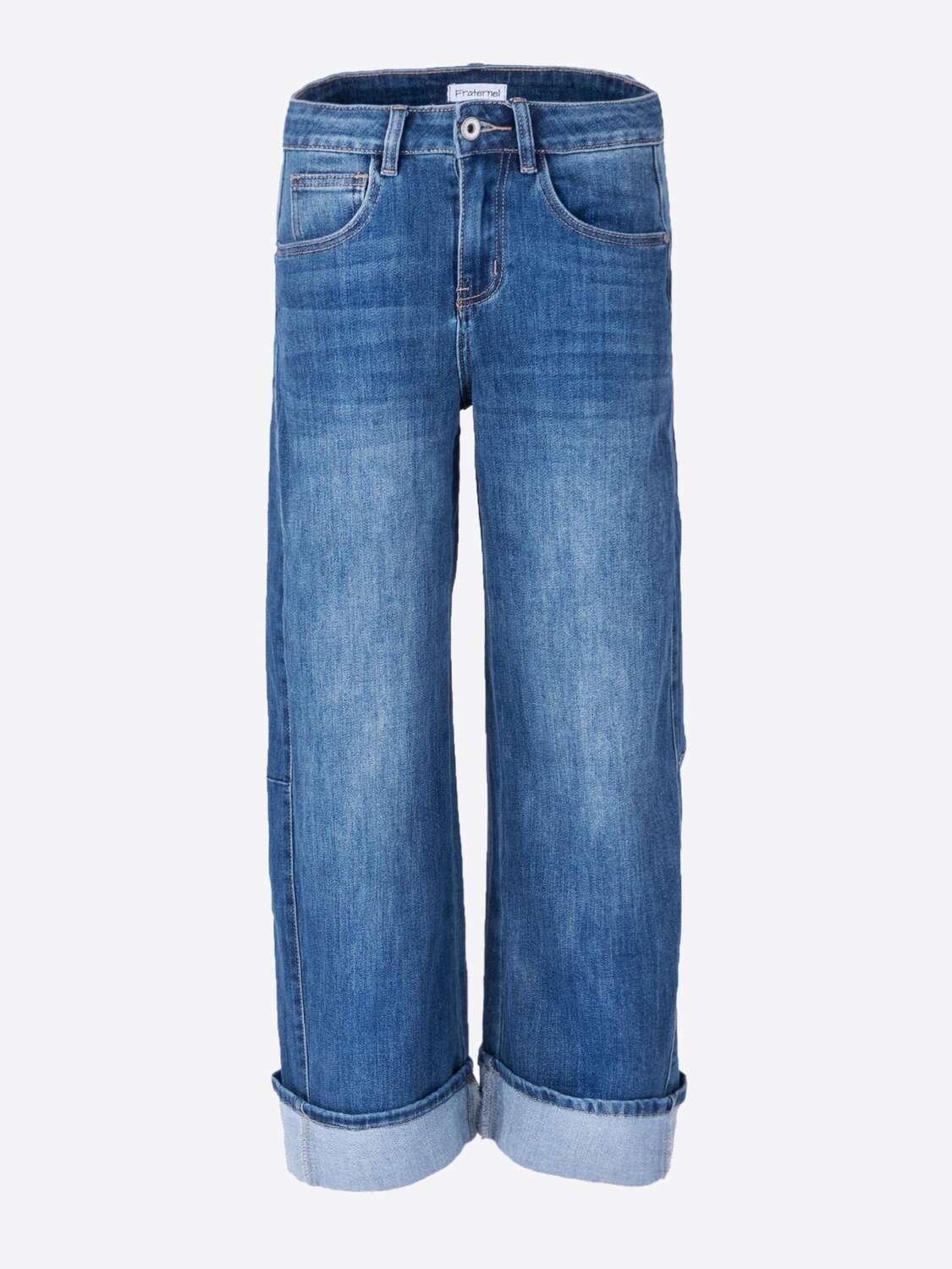 

Fraternel Широкие джинсы 'Barrel Jeans' в синем дениме