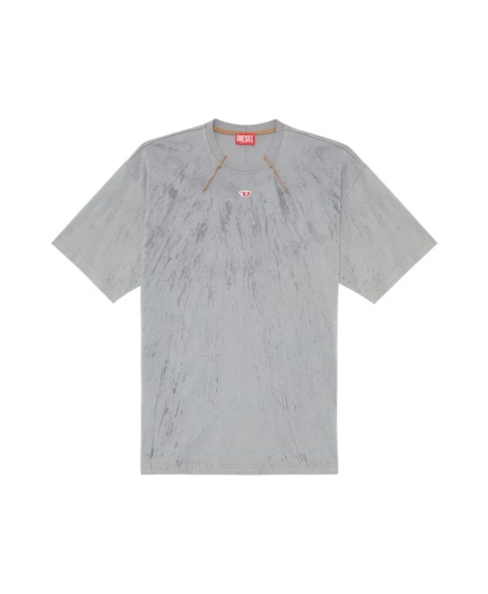 

Мужская футболка T-Cos, 100% хлопок. Diesel, серый