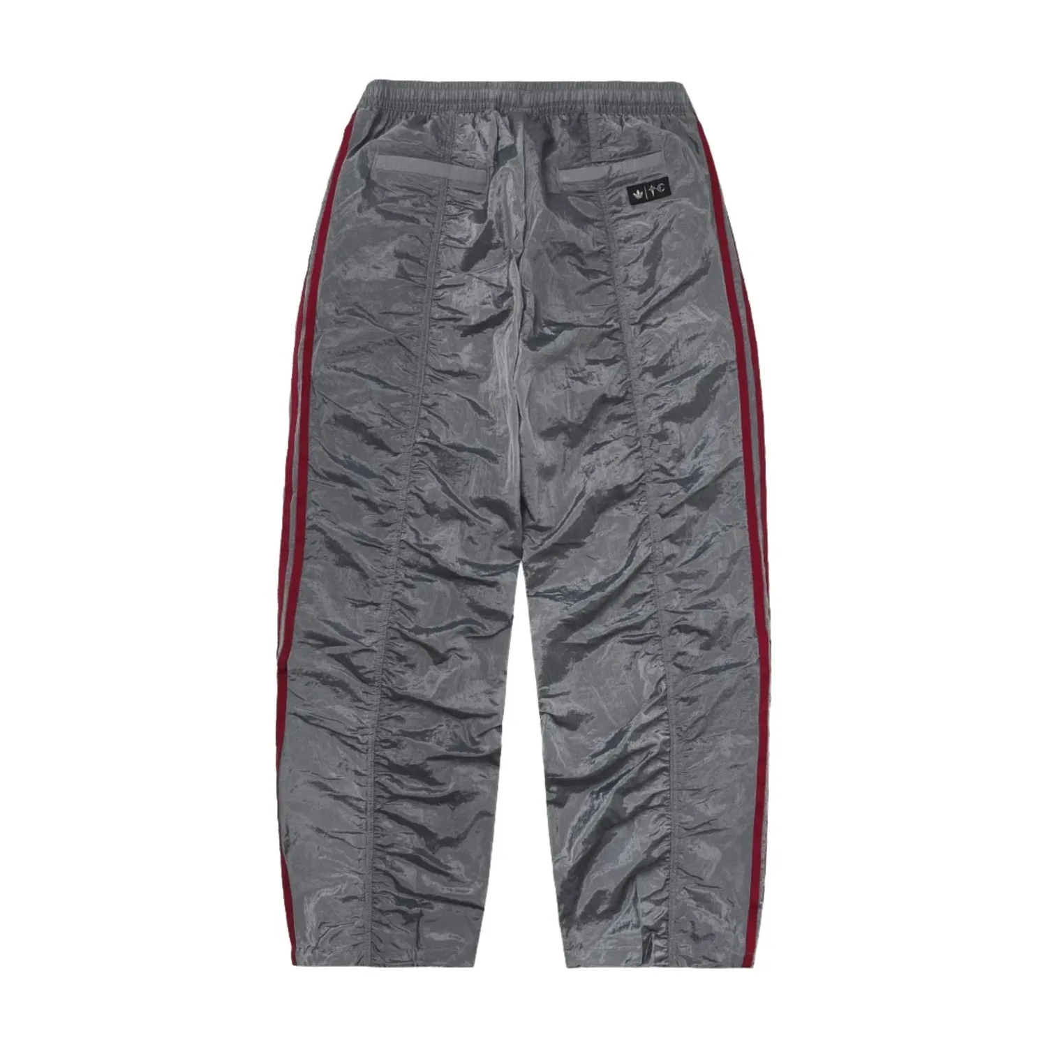 Спортивные брюки Adidas x Thug Club Woven Track Pants, азиатская размерная сетка, цвет 'Light Onix Silver Metallic' — фото 2