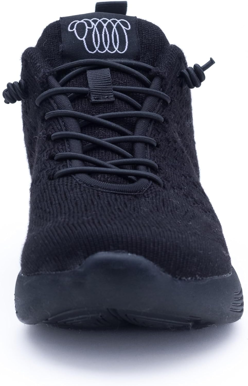 Кроссовки Woolloomooloo Shoe Belmont унисекс из мериносовой шерсти- модель без шнурков или со шнуровкой для комфорта, поддержки, легкости, мягкости, влагоотведения и воздухопроницаемости, Jet — фото 3