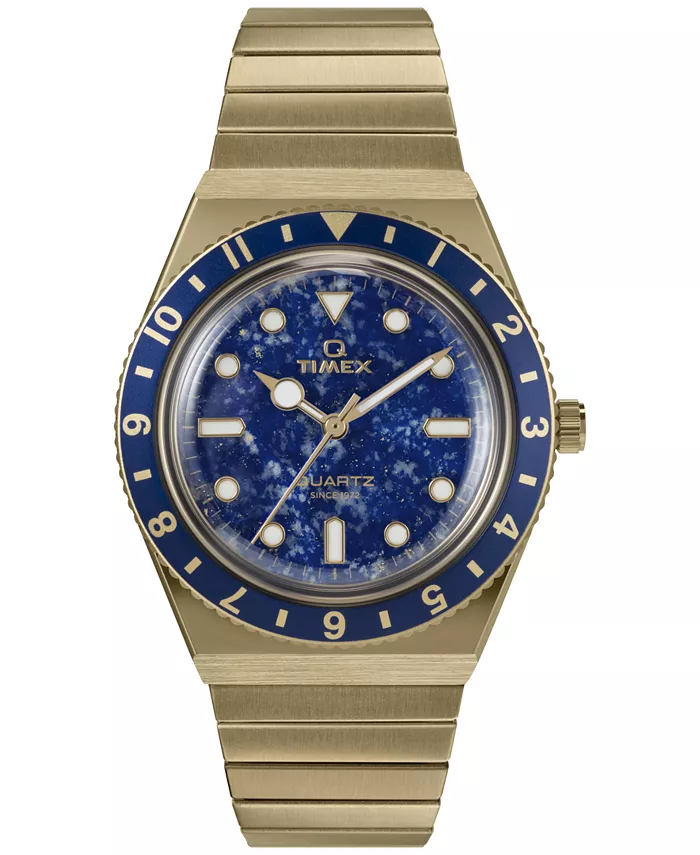 

Женские аналоговые часы из нержавеющей стали с золотистым покрытием 36 мм Timex