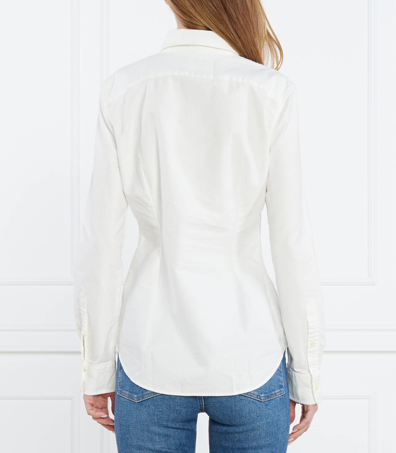 Рубашка POLO RALPH LAUREN Harper Regular Fit, белый — фото 4