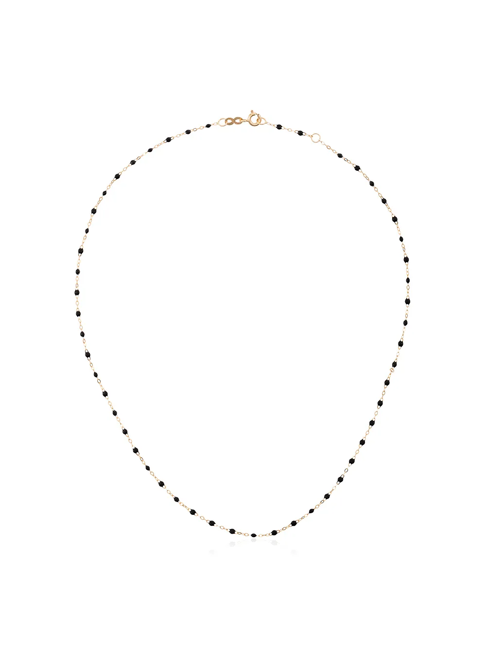 

Колье Classic Gigi из желтого золота с бусинами Gigi Clozeau, черный