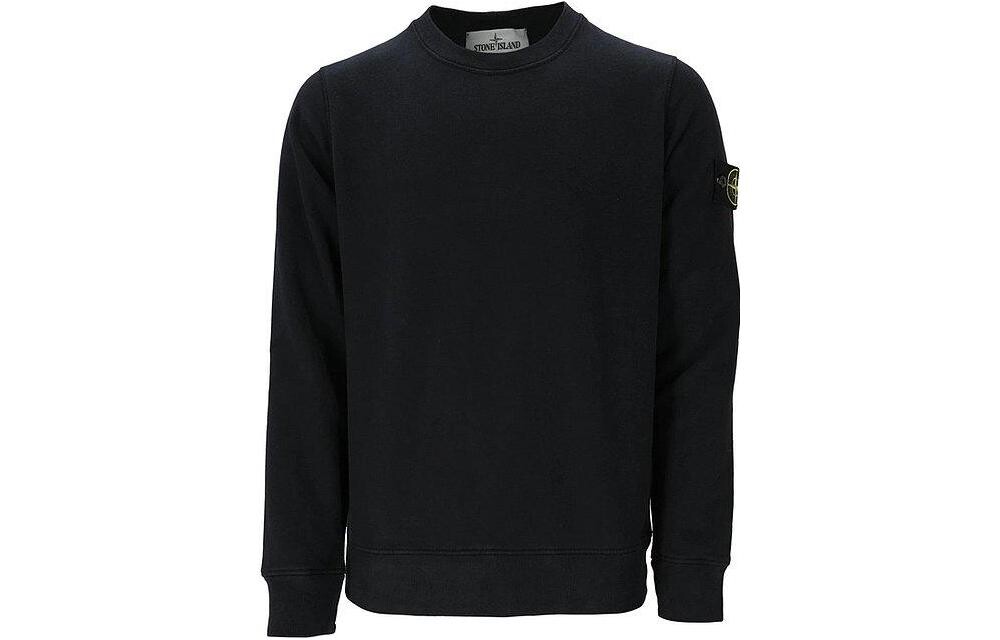 

Толстовка мужская темно-синяя Stone Island, темно-синий