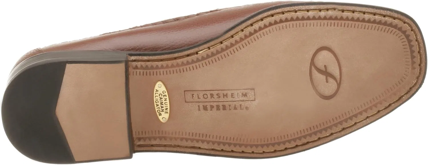 Лоферы Florsheim, Cognac Alligator — фото 4