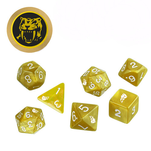 

Настольная игра Power Rangers Rpg: Yellow Dice Set Renegade Game Studios