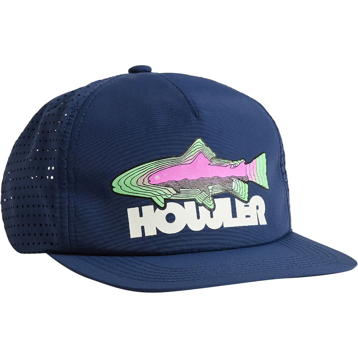 

Техническая кепка Aperture с ремешком Howler Brothers, цвет howler trucha : navy
