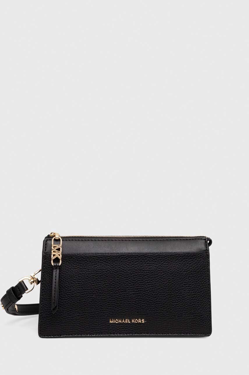 

Кожаная сумочка MICHAEL Michael Kors, черный