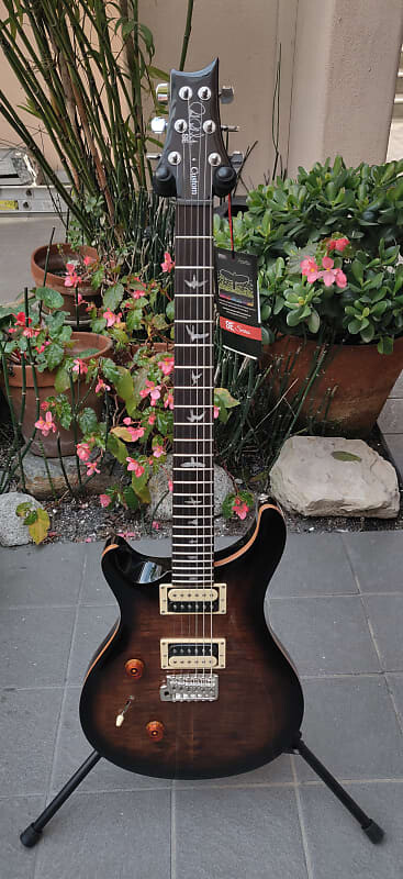 

Электрогитара PRS SE Custom 24 Left-Handed 2023 Black Gold Burst