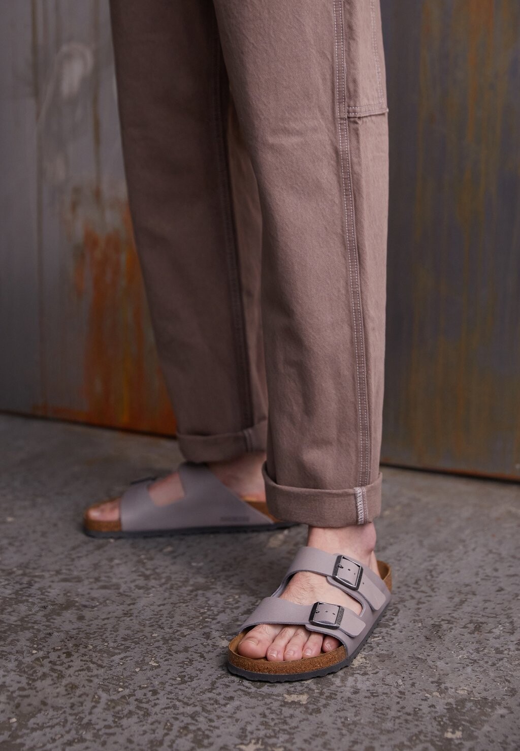 

Тапочки ARIZONA Birkenstock, цвет Stone Coin