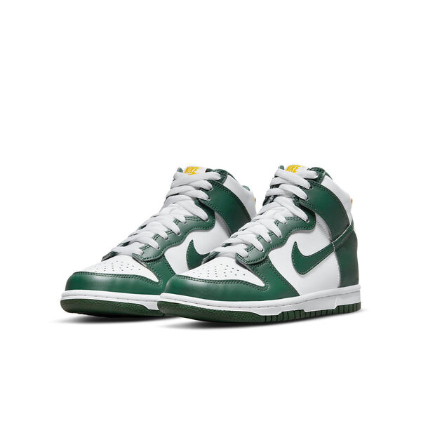 Кроссовки данк высокие Nike, белый — фото 3