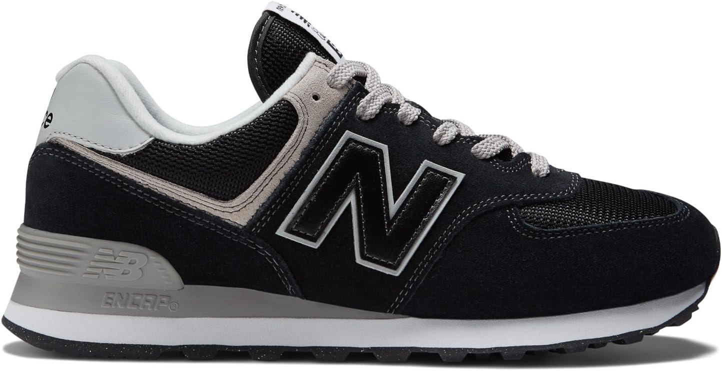 Мужские кроссовки New Balance 574 Core, белый/черный — фото 4