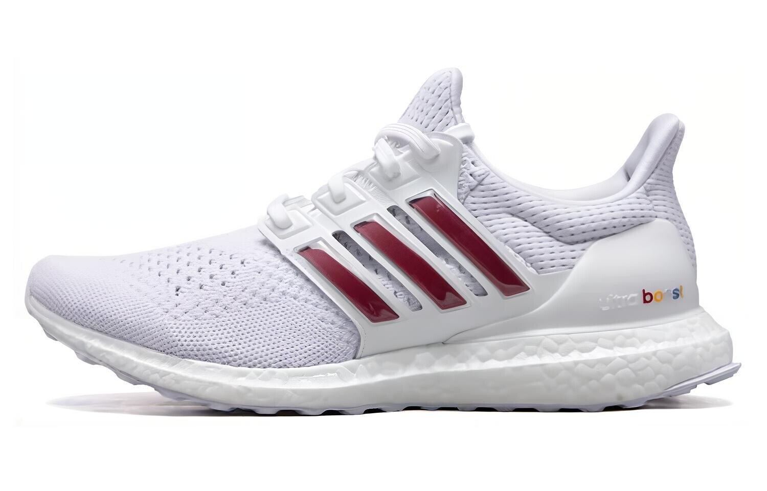 

Кроссовки Ultraboost 1.0 унисекс с низким верхом белые/красные Adidas