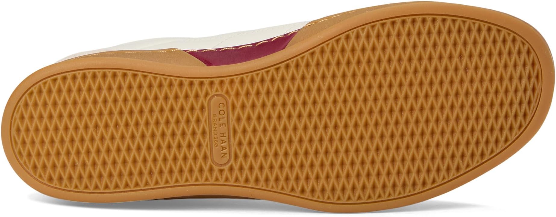 Кроссовки Cole Haan Grandpro Breakaway Sneakers, Ivory/Opticat Suede/Black CherrySee Less — фото 3