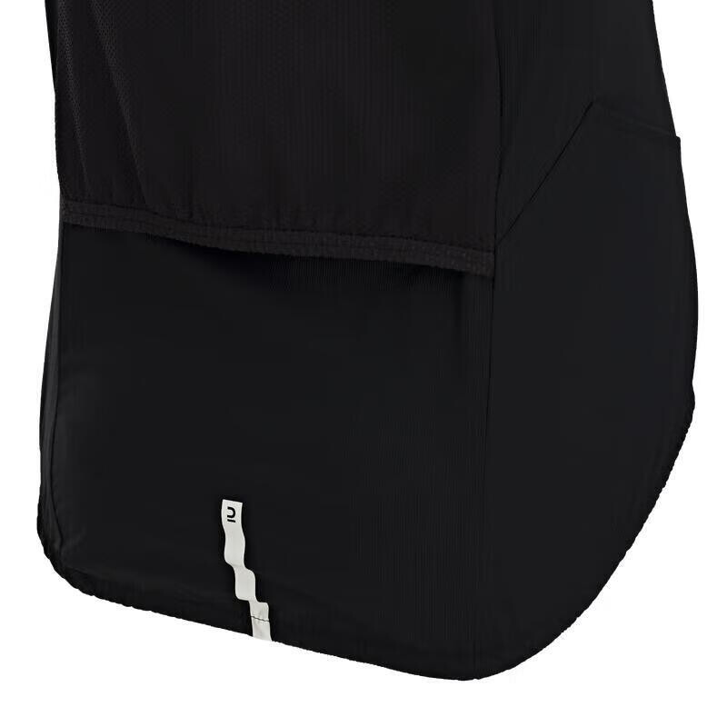 

DECATHLON Шоссейный велосипедный жилет от солнца и ветра OVBAP [новинка за 23 года], женский черный L-4564809