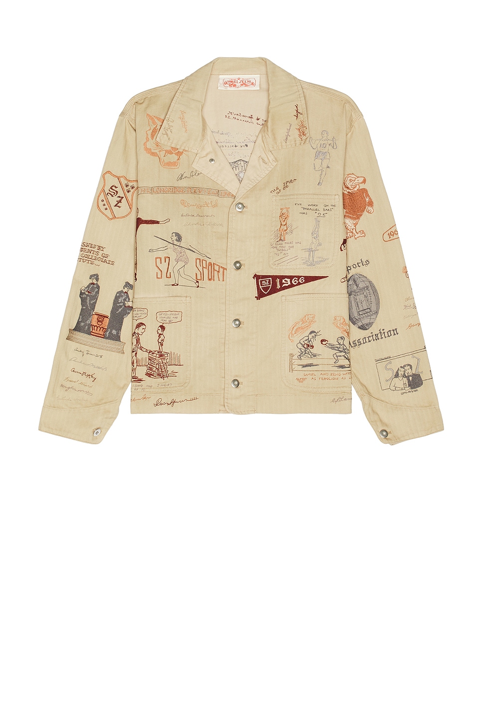 

Куртка для встречи выпускников Yearbook Reunion Samuel Zelig, Khaki