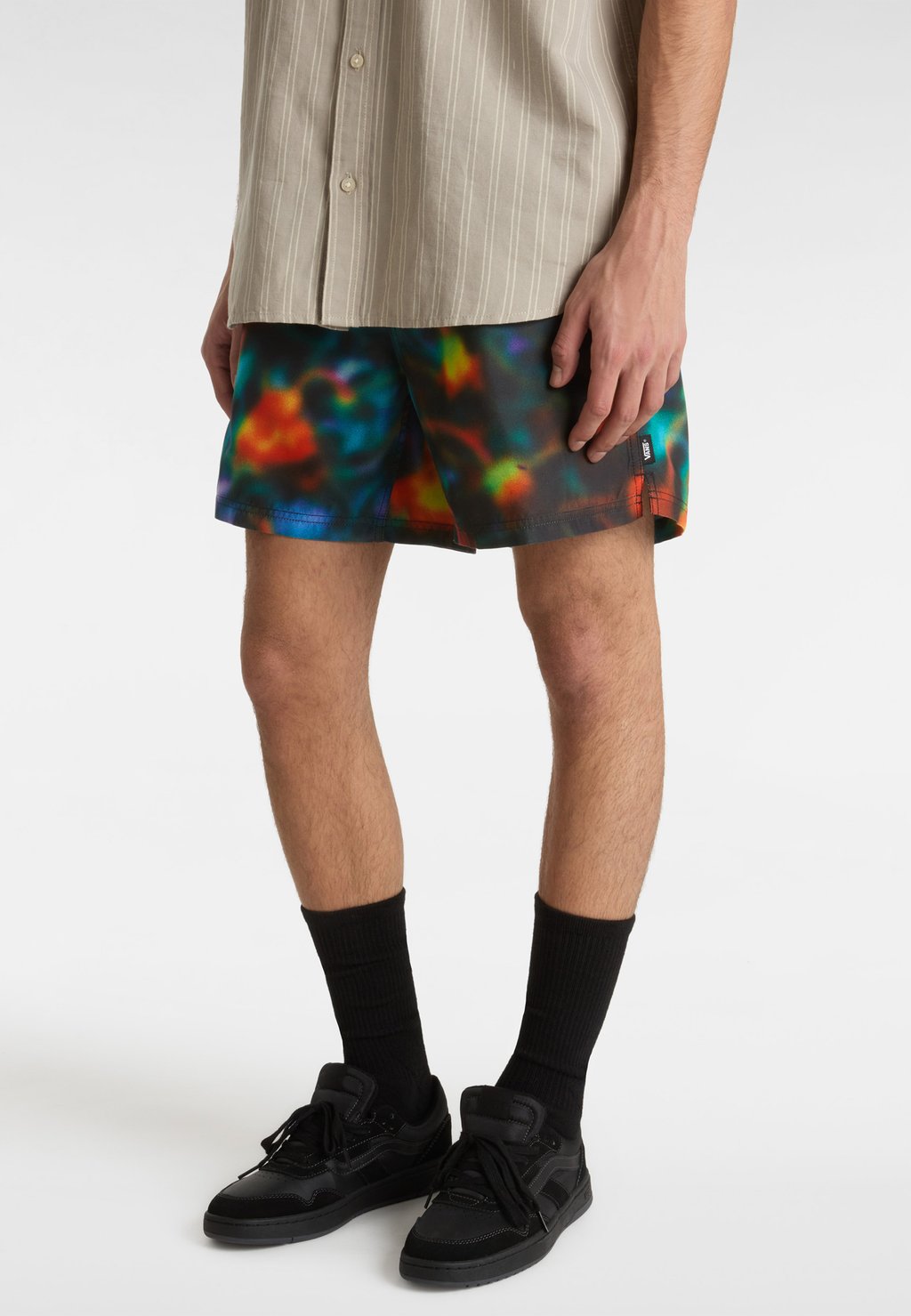

Шорты для плавания PRIMARY PRINT ELASTIC WAIST BOARD Vans, черный