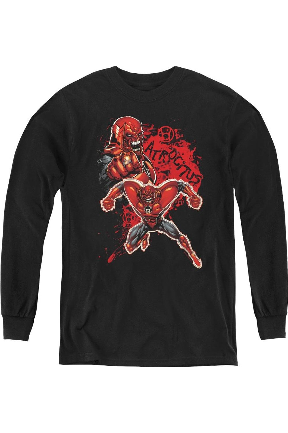 

Футболка с длинным рукавом Green Lantern Atrocitus для молодежи Gildan