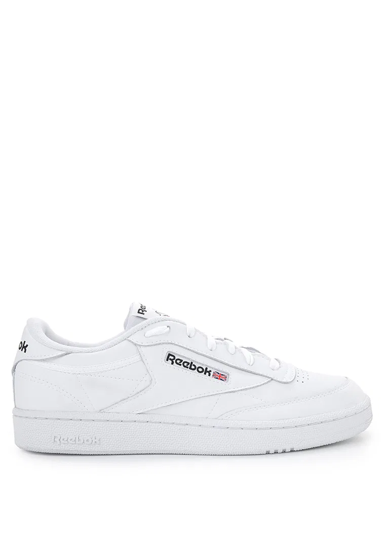Кроссовки мужские, низкие, Club C 85, Reebok, черный