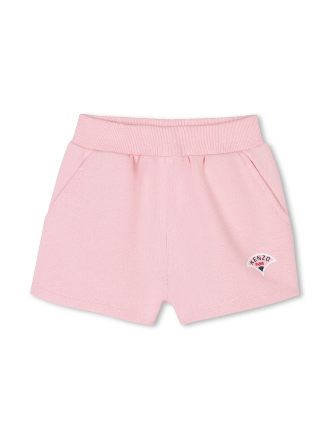 

Kenzo Kids шорты с нашивкой-логотипом, розовый
