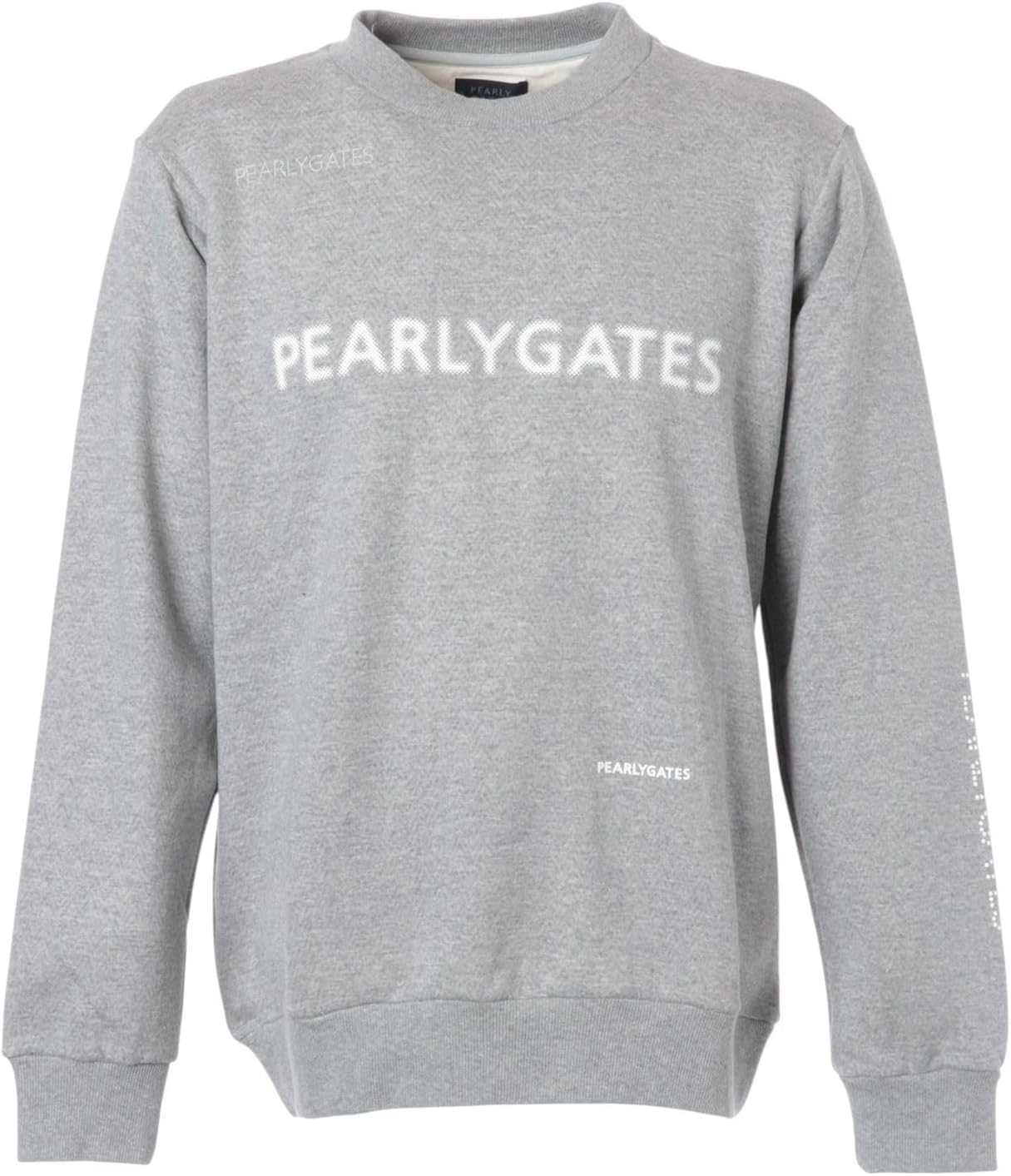 

Толстовка с круглым вырезом Perly Gates 053-5262015 (зигзагообразный узор, требуется подготовка макета) Pearly Gates, серый