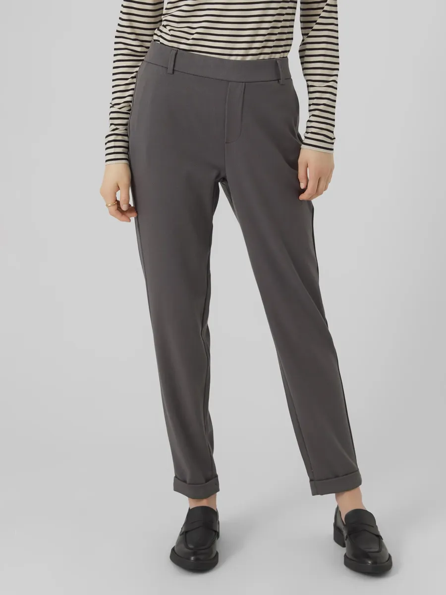 

Костюмные брюки Vero Moda "VMMAYA MR LOOSE SOLID PANT NOOS", цвет Grey Pinstripe