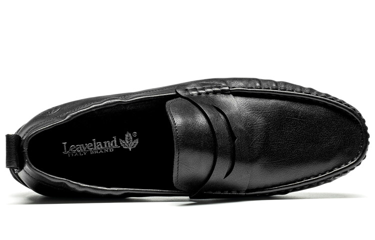 Туфли мужские Men"s Casual Men Low-Top Leaveland, серый — фото 4