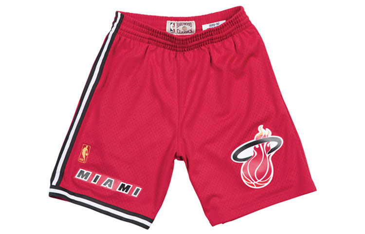 

Mitchell Ness Шорты баскетбольные Mitchell & Ness мужские красные
