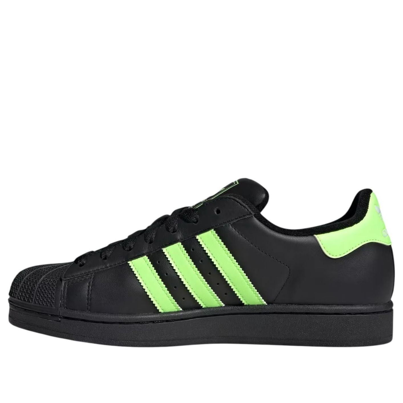 

Adidas Superstar II 'Core Black Signal Green'